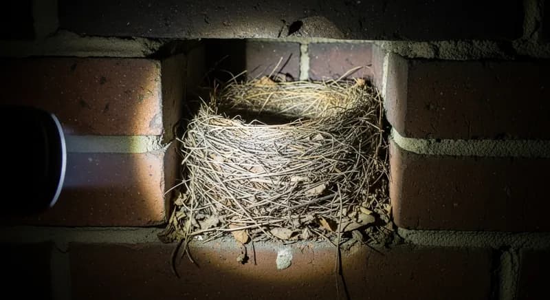 Nid d'oiseau dans le conduit : Extraction et prévention