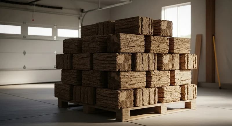 Bûches compressées : Avantages pour l'entretien