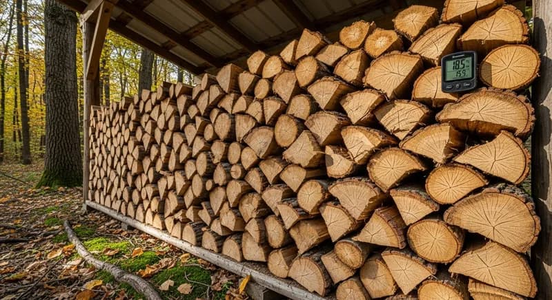 Séchage du bois de chauffage : Durée et méthode