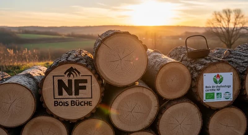 Bois de chauffage certifié : Labels de qualité