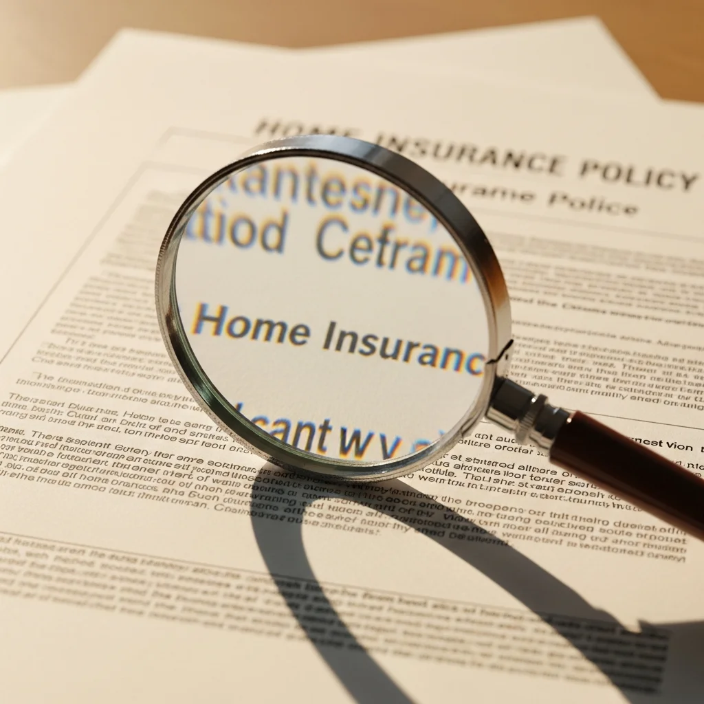 Loupe sur clause d'assurance