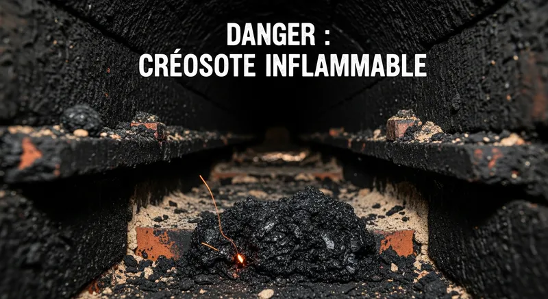 Chemin&eacute;e bouch&eacute;e avec bistre