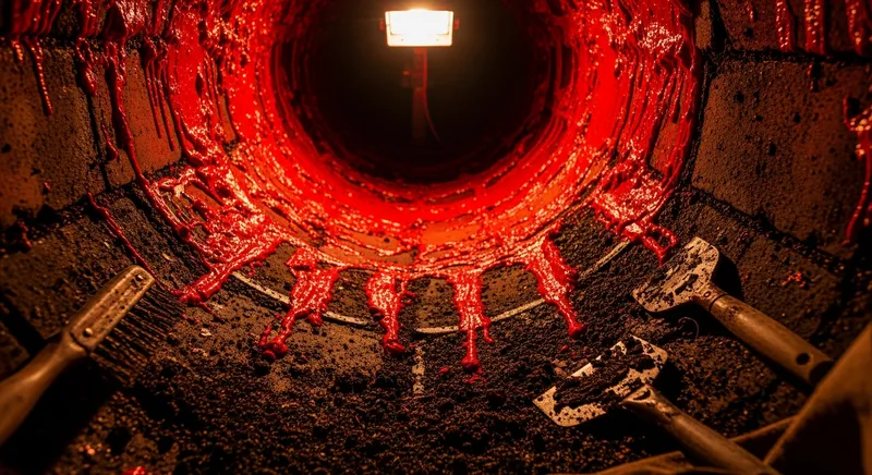 Conduit encrass&eacute;